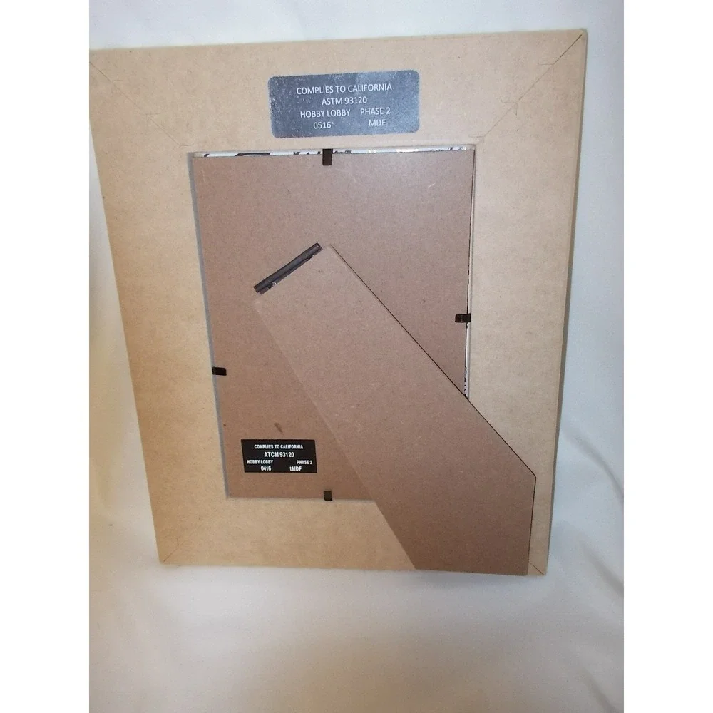 Green Tree Gallery Color Me DIY 5x7 Coloring Photo Frame Floral Hobby Lobby NEW
